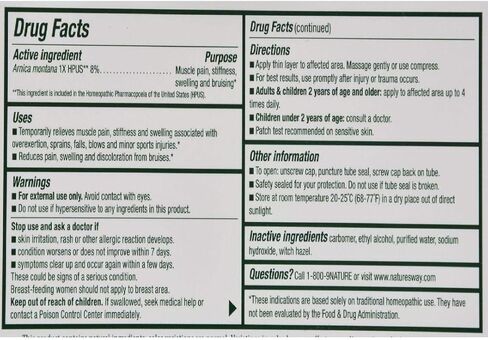 Boericke & Tafel Arniflora Arnica Gel (Nature's Way Brands) in Saudi Arabia