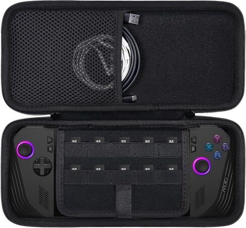 Aenllosi Hard Case for ASUS ROG Ally X/Rog Ally 7 inch 120Hz, Black in Saudi Arabia