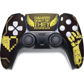 BCB Controllers Custom Modded Wireless Controllers Compatible with PS-5 Controller | Works with Play-Station 5 Console | Proudly Customized in USA with Permanent HYDRO-DIP Printing (NOT JUST A SKIN) in Kuwait