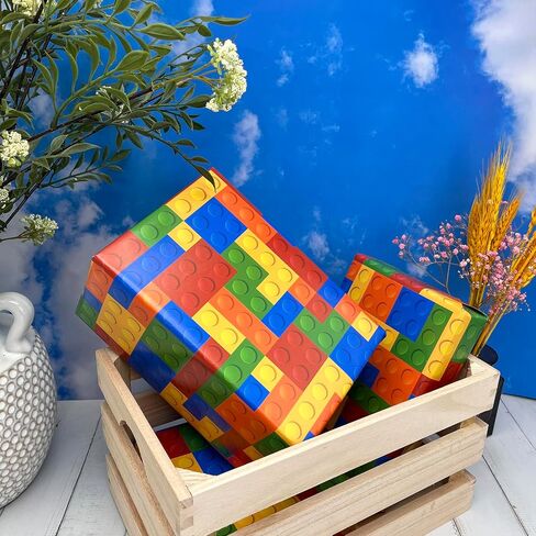 ورق تغليف بتصميم كلب من دتيافو - ورق تغليف ملون على شكل مخالب للاولاد والبنات والاطفال واعياد الميلاد وحفلات استقبال المولود - 20 × 28 انش لكل ورقة (8 اوراق مطوية مسطحة) in Kuwait