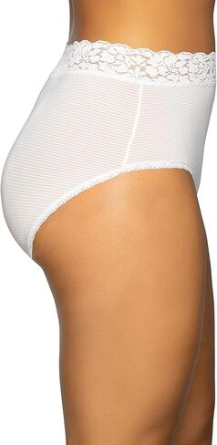 Vanity Fair Women's Flattering Lace Panties: Lightweight & Silky with Superior Stretch, Toasted Coconut, 6 in Saudi Arabia