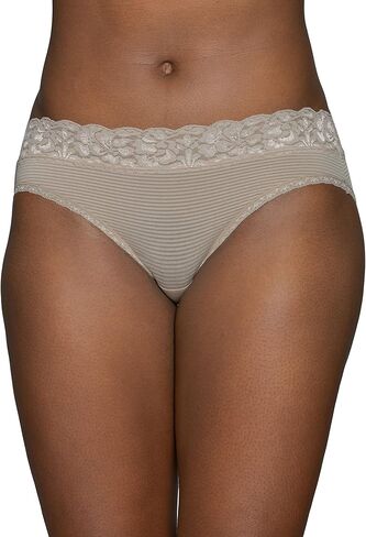 Vanity Fair Women's Flattering Lace Panties: Lightweight & Silky with Superior Stretch, Toasted Coconut, 6 in Saudi Arabia