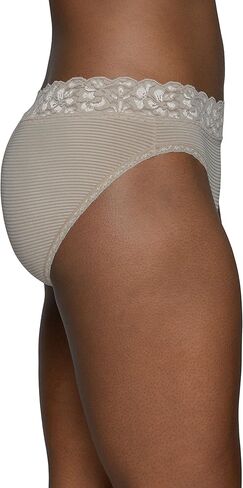 Vanity Fair Women's Flattering Lace Panties: Lightweight & Silky with Superior Stretch, Toasted Coconut, 6 in Saudi Arabia
