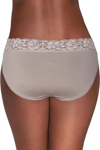 Vanity Fair Women's Flattering Lace Panties: Lightweight & Silky with Superior Stretch, Toasted Coconut, 6 in Saudi Arabia