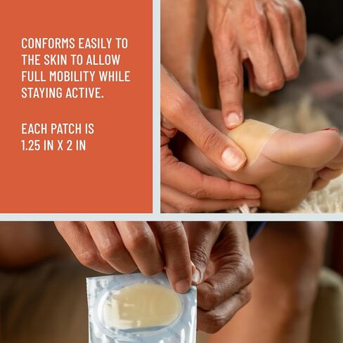 KT Health, Blister Treatment Patch, Waterproof Hydrocolloid Bandage, 6 Count in Saudi Arabia