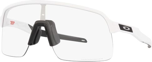Oakley Men's OO9463A Sutro Lite Low Bridge Fit Rectangular Sunglasses, Matte Carbon/Clear to Black Photochromic, 39 mm in Saudi Arabia