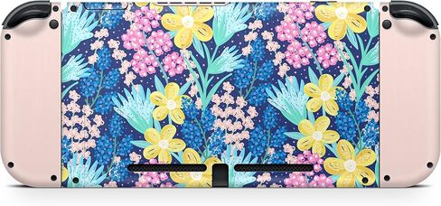 Tacky Design Sakura Flowers Skin Compatible with Nintendo Switch Skin - Premium Vinyl 3M Cherries Nintendo Switch Stickers Set - Switch Skin for Console, Dock, Joy Con - Decal Full Wrap in Saudi Arabia