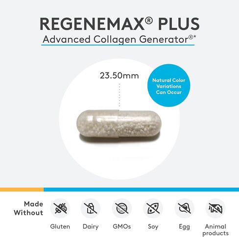 XYMOGEN RegeneMax Plus - مولد الكولاجين المتقدم - حمض أورثوسيليسيك + مكملات البيوتين لدعم المفاصل - يدعم كثافة المعادن الصحية للعظام، وبشرة الشعر والأظافر، ويقلل التجاعيد (120 كبسولة) in Saudi Arabia