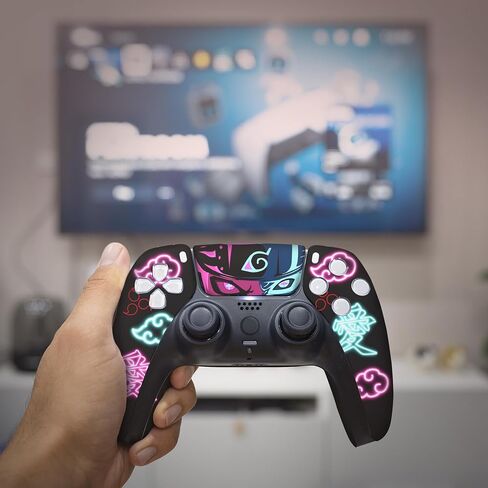 BCB Controllers Custom Modded Wireless Controllers Compatible with PS-5 Controller | Works with Play-Station 5 Console | Proudly Customized in USA with Permanent HYDRO-DIP Printing (NOT JUST A SKIN) in Kuwait