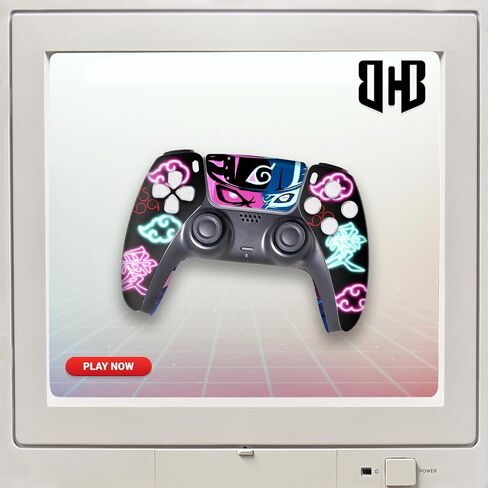 BCB Controllers Custom Modded Wireless Controllers Compatible with PS-5 Controller | Works with Play-Station 5 Console | Proudly Customized in USA with Permanent HYDRO-DIP Printing (NOT JUST A SKIN) in Kuwait