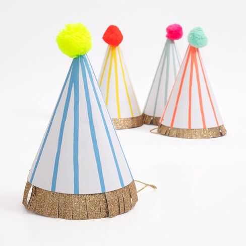 Meri Meri Large Party Hats (Pack of 8) in Saudi Arabia