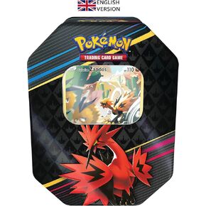 Pokemon TCG: SAS12.5 Crown Zenith Galarian Zapdos Tin in Saudi Arabia
