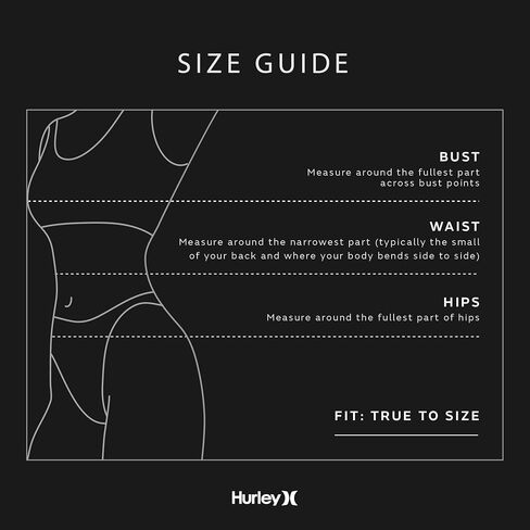 Hurley Women's Standard Solid Cheeky Hipster in Saudi Arabia