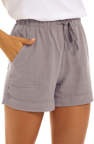 NEYOUQE Leisure Suit Rugby Athletic Work Shorts for Women Strive Pocketed Shorts with Leisure Style Breathable Summer Fashion Shorts Womens Vacation Outfits Black XL in Kuwait