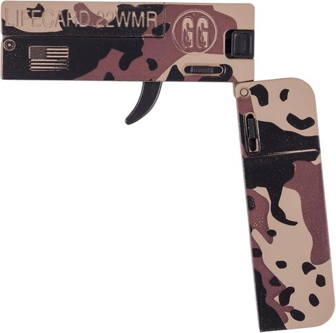 Life Card Toy Pistol Foldable Blaster Transforming Toys Shooting Gun Darts Guns Set for 5 6 7 8 Year Old Boys Gift Gold Line in Kuwait