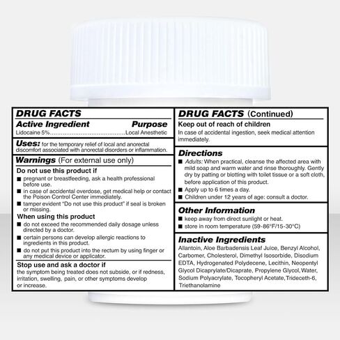 Numb Master 5% Lidocaine Topical Numbing Cream, 2 Pack of 1.25 Oz, Maximum Strength Pain Relief, Fast Acting Topical Anesthetic Cream with Aloe Vera, Vitamin E, Lecithin with Child Resistant Cap in Kuwait