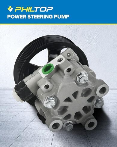 PHILTOP Power Steering Pump 21-5223 for Town & Country/Grand Caravan 2001-2007 3.8L 3.3L, Voyager 2001-2003 3.3L, Caravan 2001-2007 3.3L, 4743060AE Power Assist Pump replacement power steering pumps in Saudi Arabia