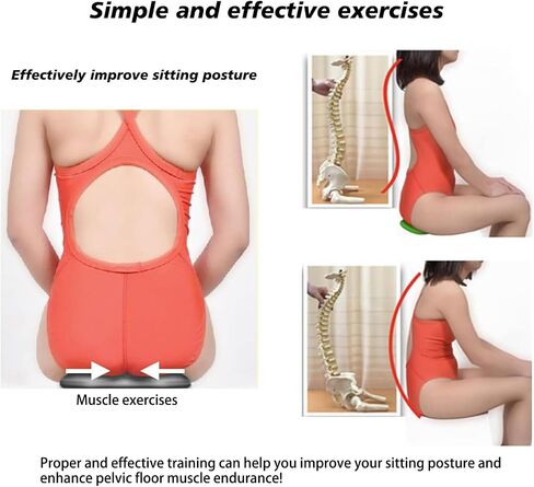 Kegel Exercise Products for Women, Professional Pelvic Floor Muscle,Non Handheld Kegel Exerciser, and Bladder Control Tightening Exercise, Kegel Sports Products Recommended by Doctors (Gray) in Kuwait