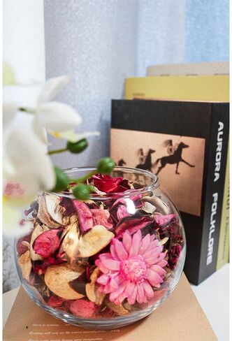 AlaTyche Fall Potpourri Bowl Filler, Pumpkin Scented Potpourri Dried Flowers, Autumn Orange Potpourri Decorative,Farmhouse Table Wedding Party Home Decor,20 oz in Kuwait