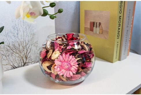 AlaTyche Fall Potpourri Bowl Filler, Pumpkin Scented Potpourri Dried Flowers, Autumn Orange Potpourri Decorative,Farmhouse Table Wedding Party Home Decor,20 oz in Kuwait