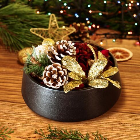 حشو وعاء الخريف من alatyche، زهور مجففة معطرة باليقطين، زهور مجففة برتقالية خريفية، ديكور منزلي لطاولة المزرعة وحفلات الزفاف، 20 أونصة in Kuwait