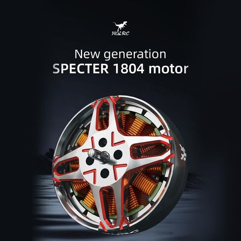 محرك HGLRC Spectre 1804-3500KV 4S بدون فرش لطائرات السباق بدون طيار مقاس 3-3.5 بوصة FPV in Saudi Arabia