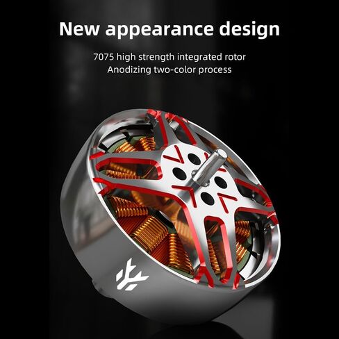 محرك HGLRC Spectre 1804-3500KV 4S بدون فرش لطائرات السباق بدون طيار مقاس 3-3.5 بوصة FPV in Saudi Arabia