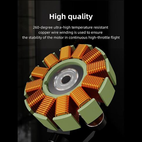 محرك HGLRC Spectre 1804-3500KV 4S بدون فرش لطائرات السباق بدون طيار مقاس 3-3.5 بوصة FPV in Saudi Arabia