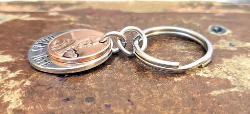 عيد ميلاد سعيد السادس عشر لسائق جديد يبلغ من العمر 16 عامًا مع سلسلة مفاتيح عملة Lucky Penny لعام 2007 in Kuwait