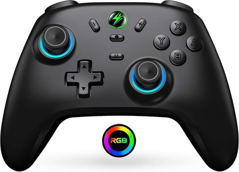Wireless Switch Controller for Nintendo Switch Controller/Switch Lite/Switch OLED, Rgb Switch Pro controller for Windows PC IOS Android,Switch Remote Gamepad with Programmable/Motion Control/Vibration/Turbo/Wakeup in Saudi Arabia
