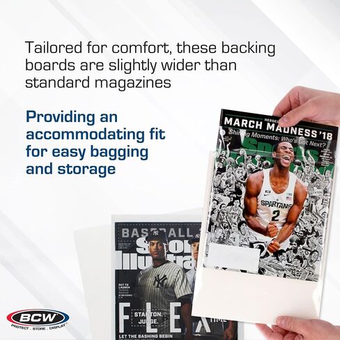 BCW Magazine Backing Board, 200 ct in Saudi Arabia