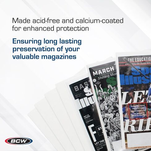 BCW Magazine Backing Board, 200 ct in Saudi Arabia