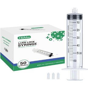 20mL Luer Lock Syringe 4 Pack Large Plastic Syringes without Needle, for Liquid, Oral, Measurement, Dispensing, with Cap in Saudi Arabia