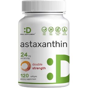 أستازانتين آيسلندية 15 ملغم، 90 كبسولة هلامية صغيرة | طحالب مايكروفياليس بلافياليس | واحدة في اليوم | تكفي لمدة 3 أشهر لدعم البشرة الصحية والعين والمفاصل والمناعة in Kuwait