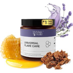 Beeswax & Propolis Magic Salve | Universal Skin Healer | Boils | Abscesses | Hidradenitis Suppurativa | Anal Fissures | Wound Care | Healing For Painful, Irritated, Infected, Open, Dry & Cracked Skin