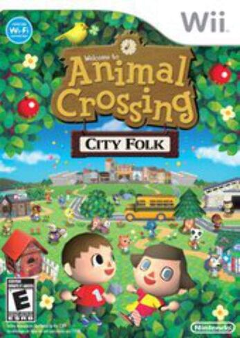 Animal Crossing City Folk and Wii Speak Microphone Bundle in Saudi Arabia