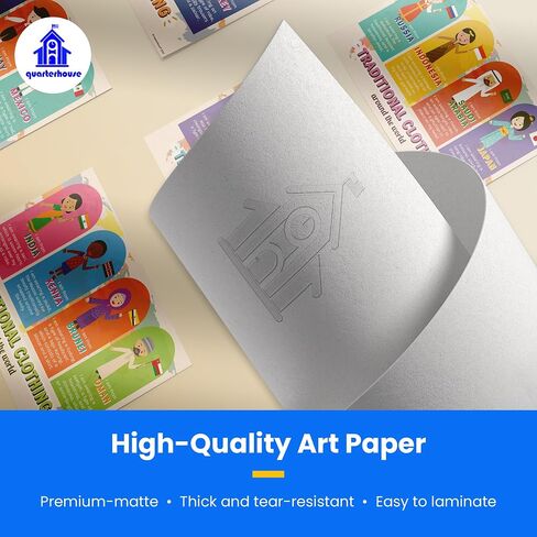 Quarterhouse Types of Communities Poster Set, Social Studies Classroom Learning Materials for K-12 Students and Teachers, Set of 7, 12 x 18 Inches, Extra Durable in Saudi Arabia