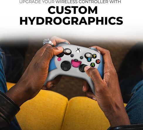 Original X-box Wireless Controller Special Edition Customized by DreamController Compatible with X-box One S/X-box Series X/S & Windows 10 Made with Advanced HydroDip Print Technology(Not Just a Skin) in Kuwait