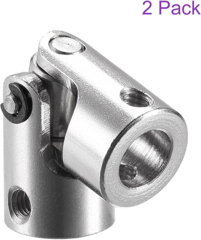 DMiotech 3 حزمة 5 مم إلى 6 مم عمود التوجيه العالمي القابل للتدوير U موصل مقرنة مقرنة للمحرك، طابعة ثلاثية الأبعاد، آلة CNC in Kuwait