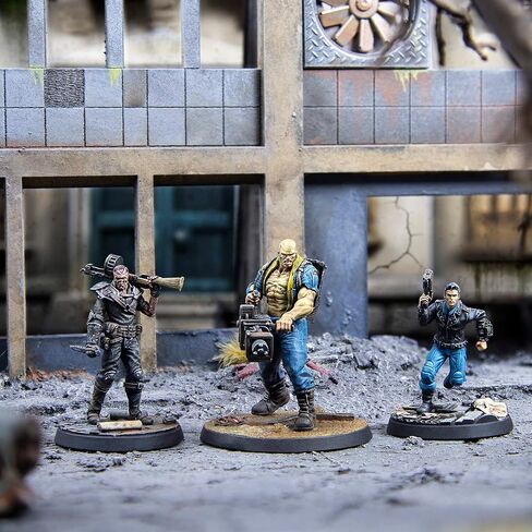 تداعيات Modiphius: Wasteland Warfare - X01 Survivor & Dogmeat in Saudi Arabia