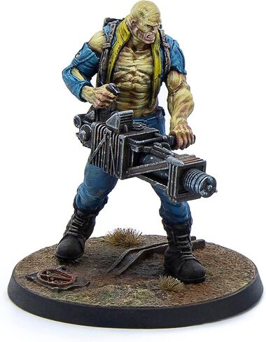 تداعيات Modiphius: Wasteland Warfare - X01 Survivor & Dogmeat in Saudi Arabia