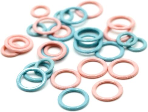 Clover Stitch Marker Rings Multi-Colour 1 in Saudi Arabia