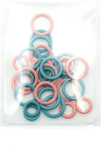 Clover Stitch Marker Rings Multi-Colour 1 in Saudi Arabia