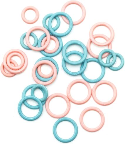 Clover Stitch Marker Rings Multi-Colour 1 in Saudi Arabia