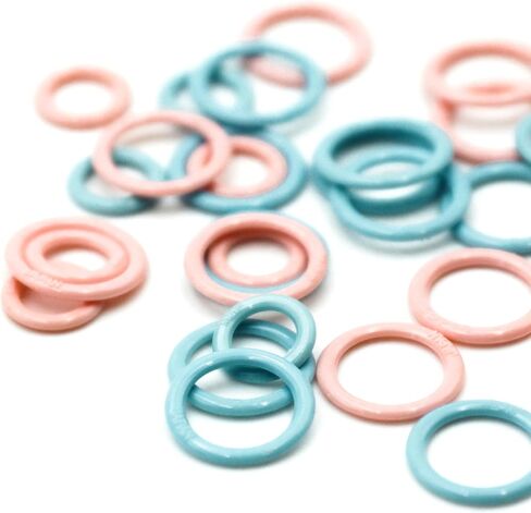 Clover Stitch Marker Rings Multi-Colour 1 in Saudi Arabia