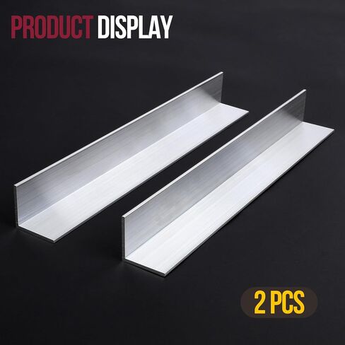 13Inch Aluminum Angle Stock, 3" x 3"x 1/4" Angle Aluminum 6061, T6511 Mill Stock 1/4" Thick 1PCS in Kuwait