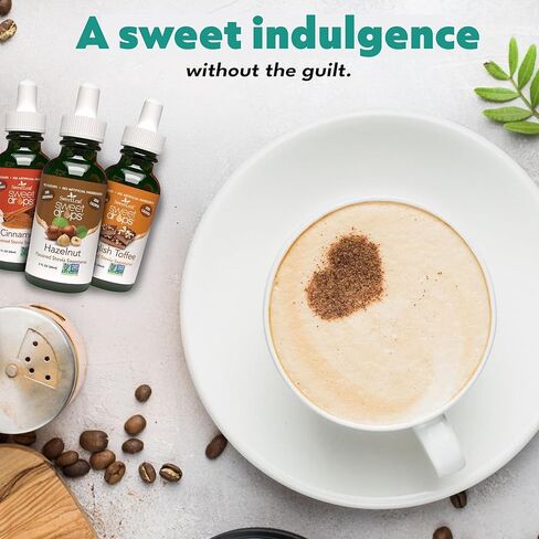 SweetLeaf Sweet Drops English Toffee Liquid Stevia Sweetener - English Toffee Stevia Drops, Zero Calories, Zero Sugar, Non-GMO, Gluten-Free, Keto Friendly - 2 Fl Oz in Kuwait