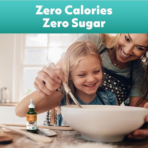 SweetLeaf Sweet Drops English Toffee Liquid Stevia Sweetener - English Toffee Stevia Drops, Zero Calories, Zero Sugar, Non-GMO, Gluten-Free, Keto Friendly - 2 Fl Oz in Kuwait
