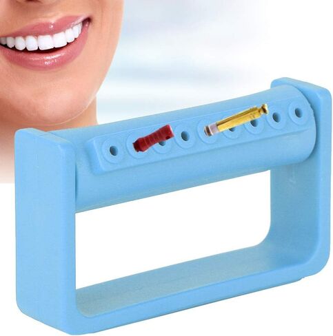 نتوءات الأسنان، كتل تجاويف الأسنان، صندوق تعقيم الأزيز، علبة مكونة من 9 فتحات، حافظة منظم مثقاب الأزيز، حقيبة تطهير أدوات العناية القابلة للتعقيم 6 ألوان (2#) in Kuwait