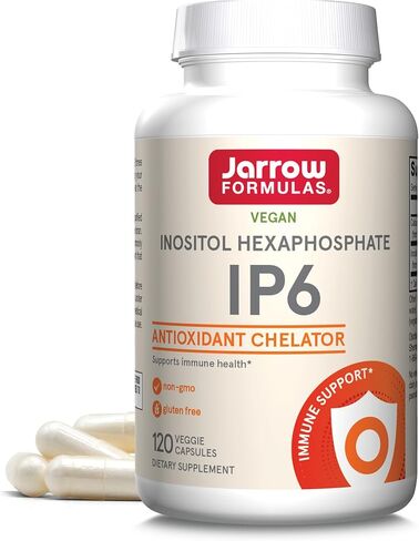 Jarrow Formulas IP6 Inositol Hexaphosphate - 500 mg - 120 كبسولة نباتية - Inositol Hexaphosphate المنقى - مكمل لدعم الصحة المناعية - ما يصل إلى 120 وجبة in Saudi Arabia